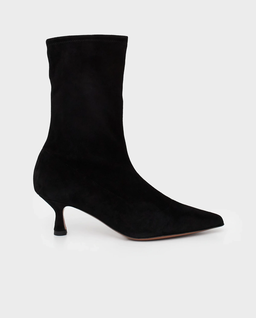 Czarne zamszowe botki Cerone 55 - Image #1