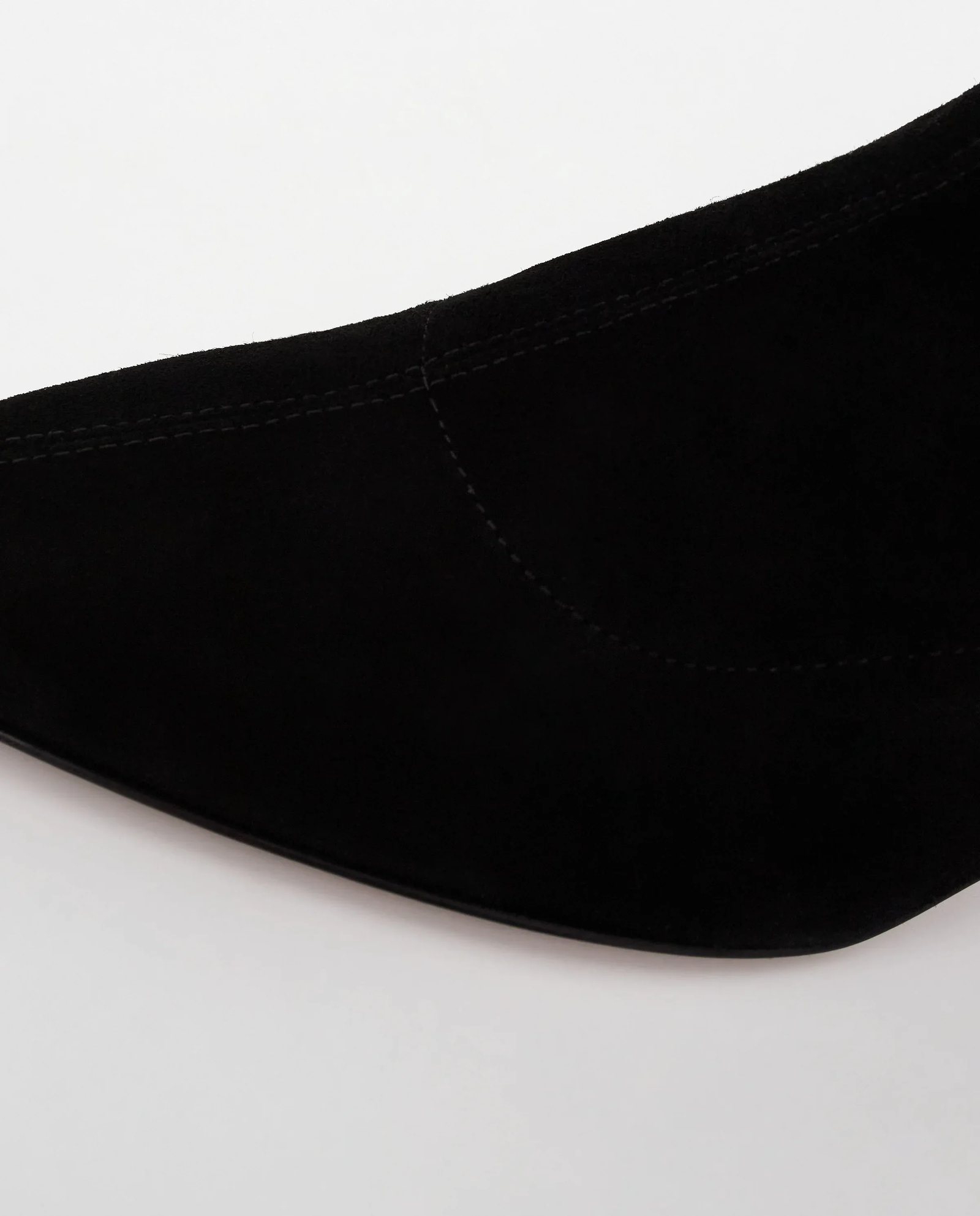 Czarne zamszowe botki Cerone 55 - Image #4