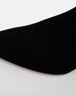 Czarne zamszowe botki Cerone 55 - Image #4