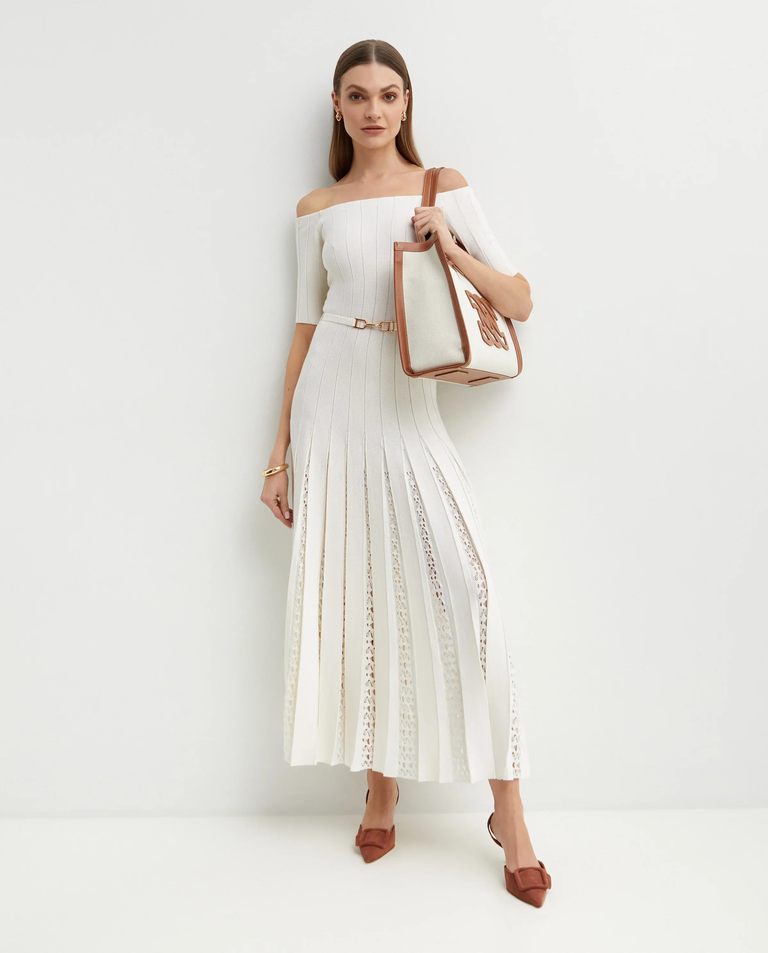 Plisowana sukienka Kurt midi - Image #2