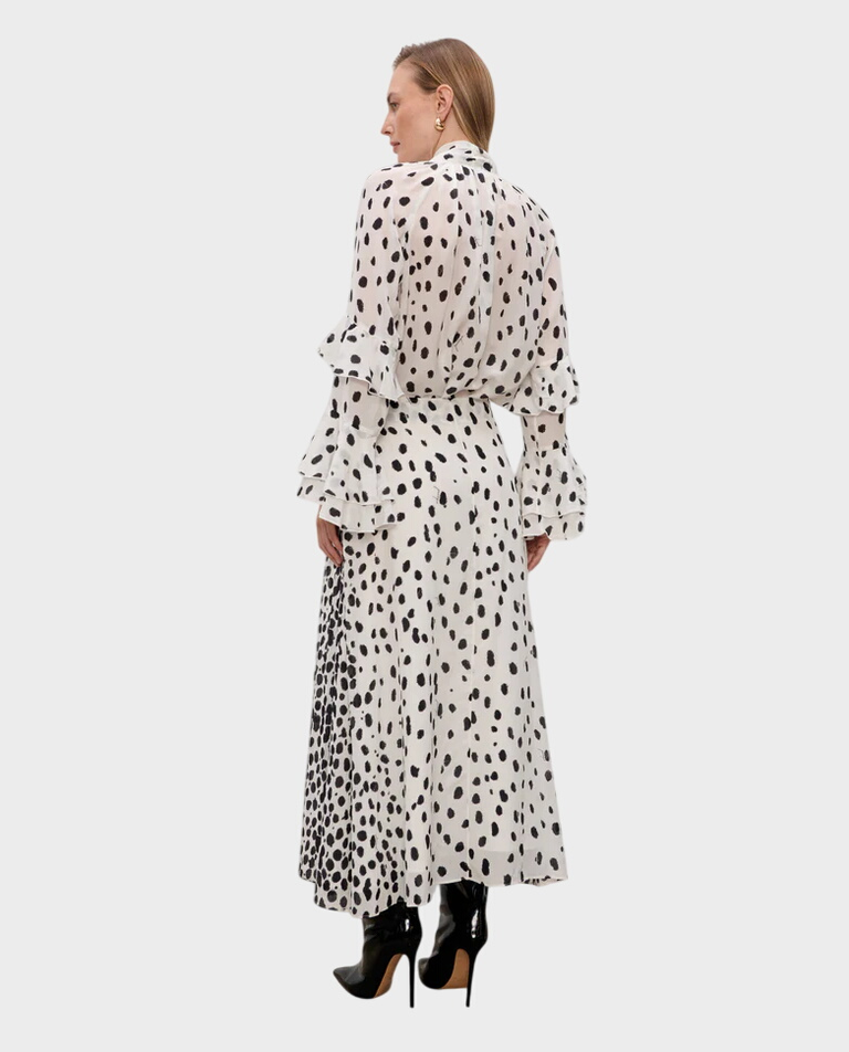 Jedwabna spódnica z printem Kayo - Image #2