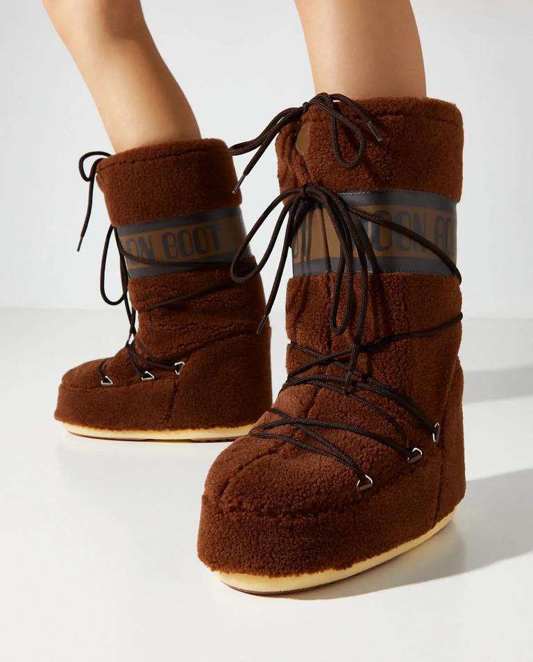 Brązowe śniegowce Icon