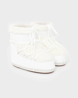 Białe śniegowce z futerkiem Icon Low - Image #2