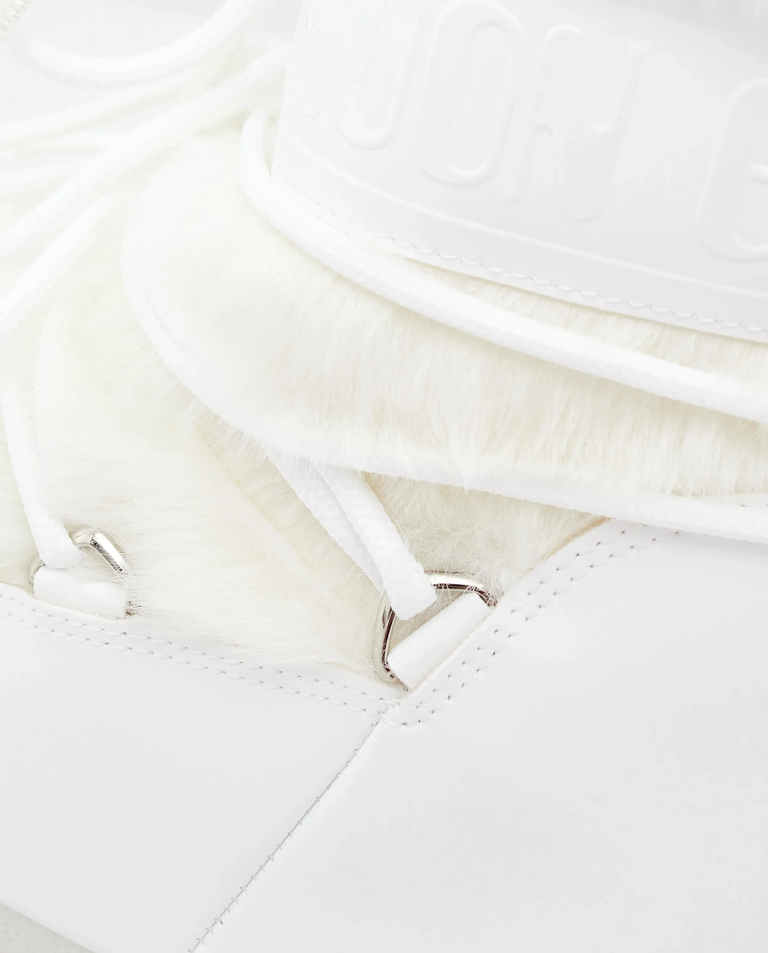 Białe śniegowce z futerkiem Icon Low - Image #4