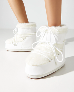 Białe śniegowce z futerkiem Icon Low - Image #0