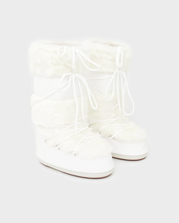 Białe śniegowce z futerkiem Icon - Image #2