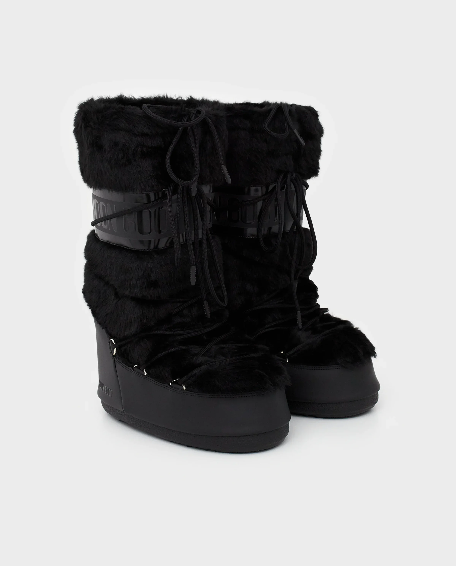 Czarne śniegowce z futerkiem Icon - Image #2