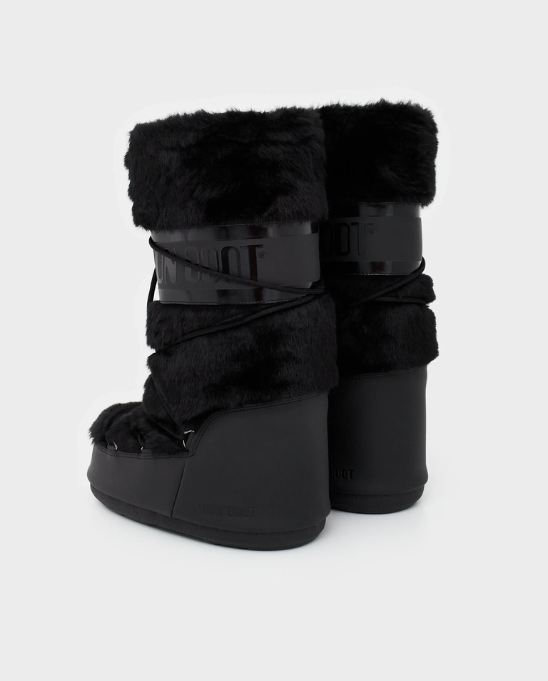 Czarne śniegowce z futerkiem Icon - Image #3