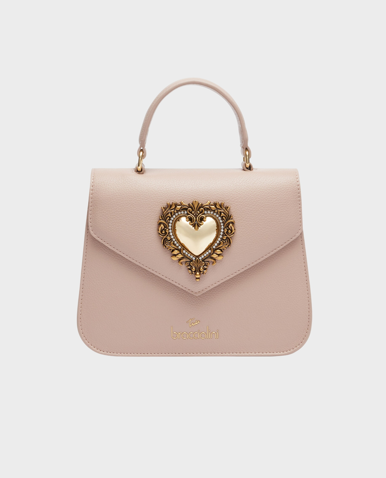 Beżowa mała torebka Baroque