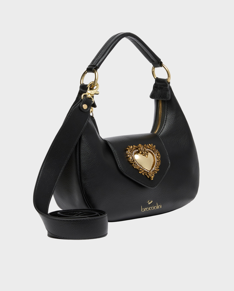 Czarna torebka Baroque