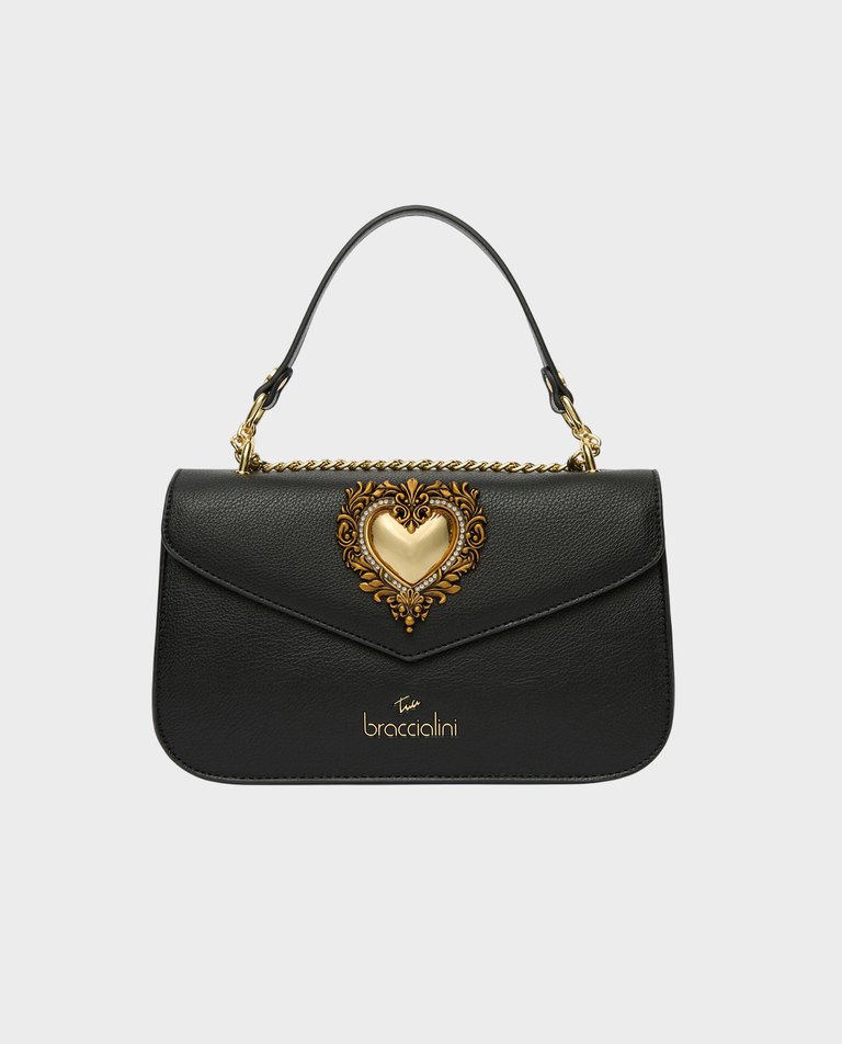 Czarna torebka Boruque