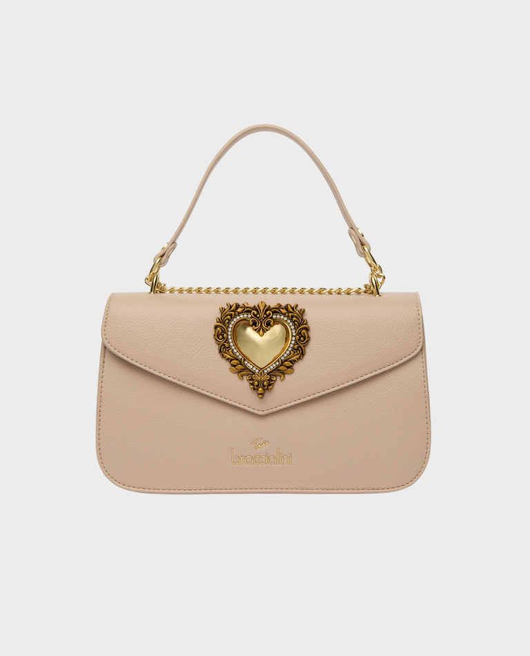 Beżowa torebka Boruque