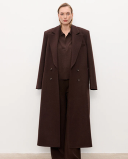 Wełniany płaszcz o eleganckim kroju Kenta - Image #1