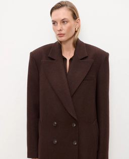 Wełniany płaszcz o eleganckim kroju Kenta - Image #2