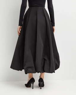 Czarna spódnica midi Ortu - Image #3