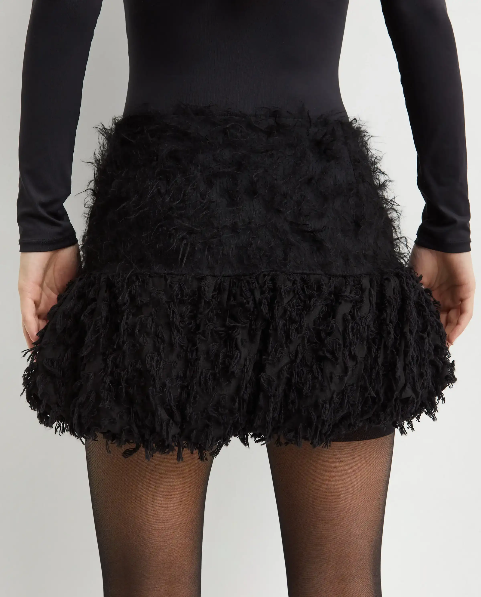 Czarna spódnica mini Viera - Image #3