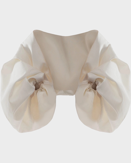 Drapowany żakiet z szerokimi rękawami Cecil - Image #5