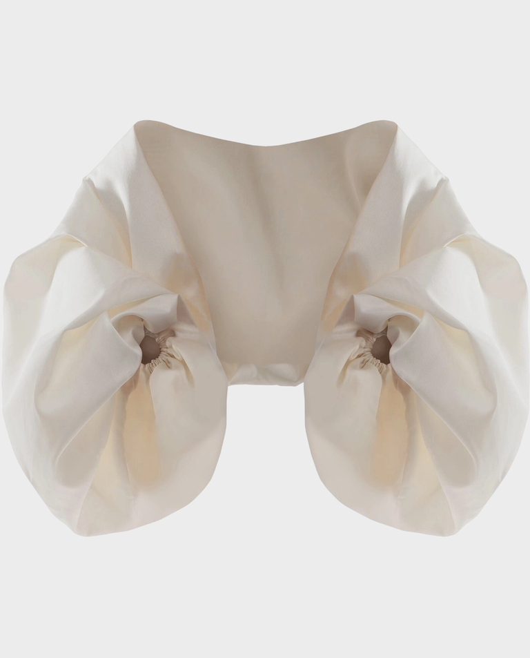 Drapowany żakiet z szerokimi rękawami Cecil - Image #5