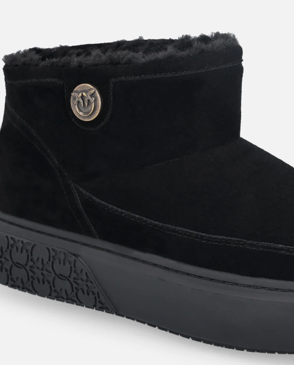 Czarne botki z futerkiem Yoko - Image #4