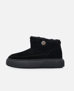 Czarne botki z futerkiem Yoko - Image #5