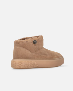 Brązowe botki z futerkiem Yoko - Image #3