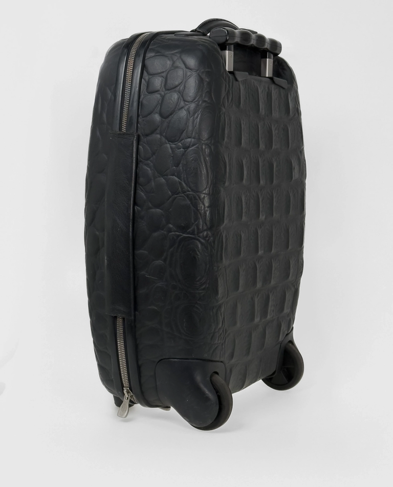 Skórzana walizka bagażowa Samsonite x Alexander McQueen