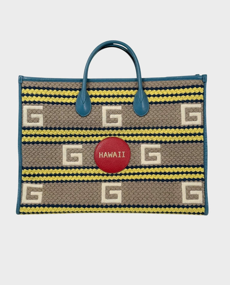 Pleciona torba plażowa