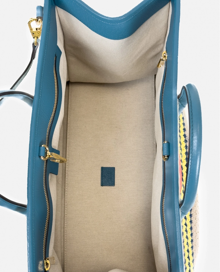 Pleciona torba plażowa - Image #9