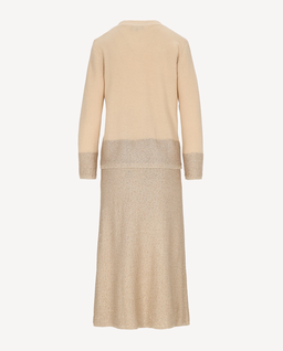 Beżowy komplet z wełny Cristallo - Image #3