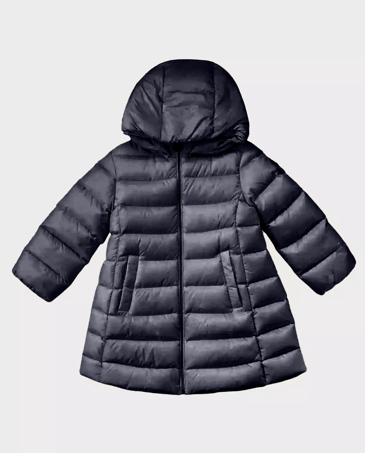 Pikowany płaszcz z kapturem 0-3 lat - Image #0