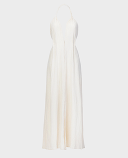 Biała sukienka z lnu Nomada - Image #2