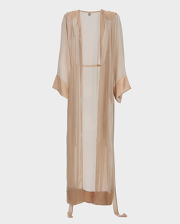 Szampańskie kimono z organzy Khaa - Image #0