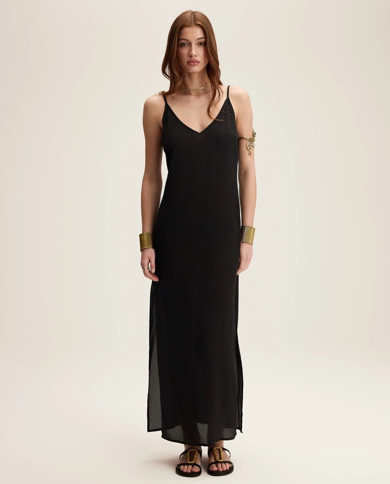 Jedwabna sukienka z odkrytymi plecami Night Dream