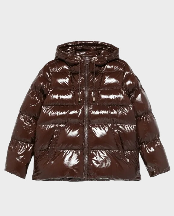 Czekoladowa kurtka Eleodoro Caban