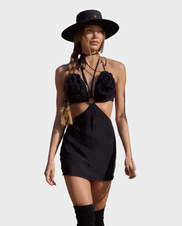 Jedwabna mini sukienka Morgan - Image #0