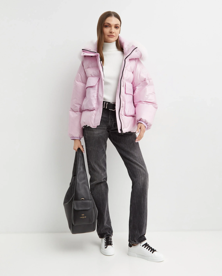 Różowa kurtka Marika - Image #2