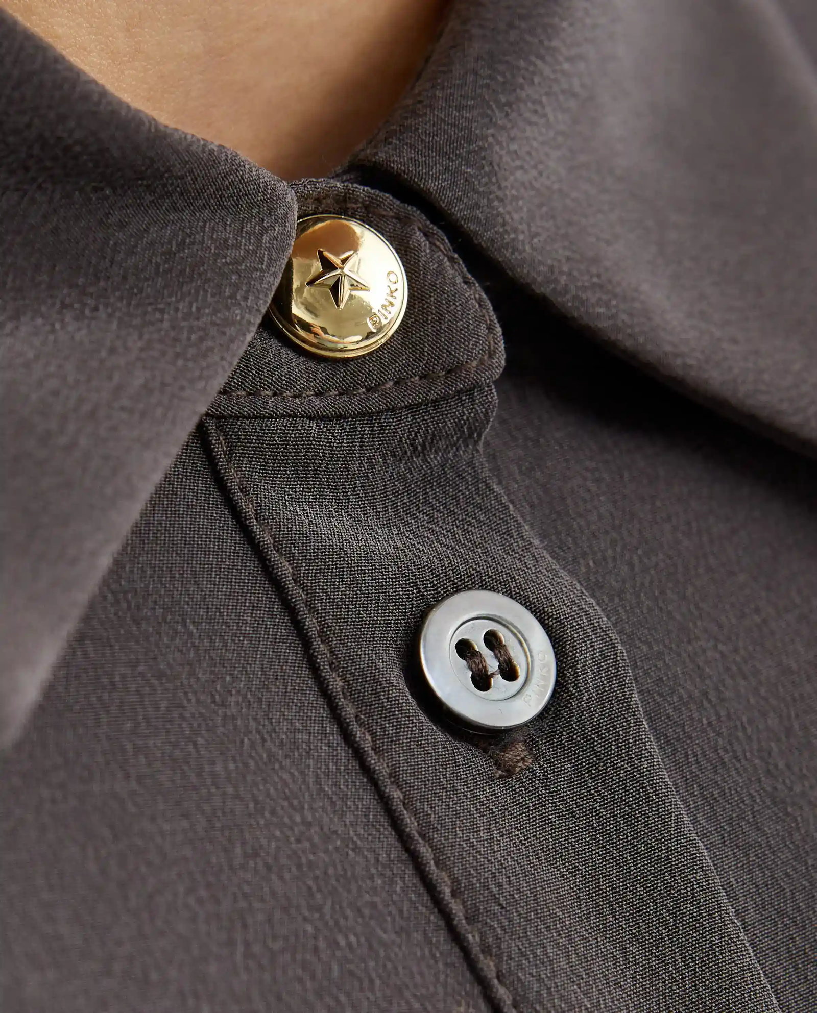 Brązowa koszula Crackers Camica - Image #2