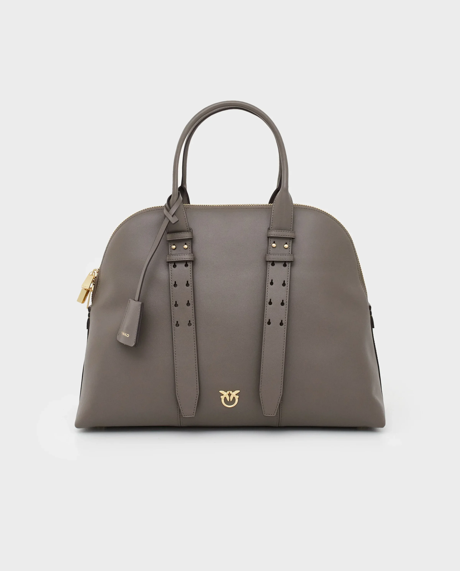 Duża szara torebka Bowling Bag - Image #0