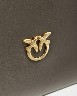 Duża szara torebka Bowling Bag - Image #5