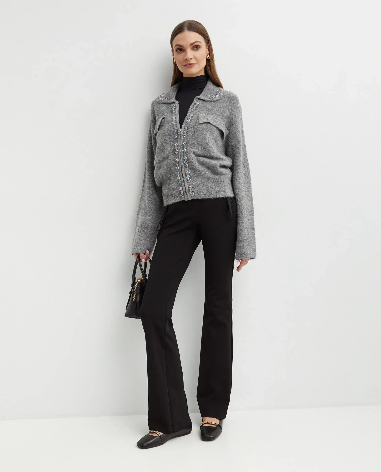 Czarne spodnie Palmira - Image #2