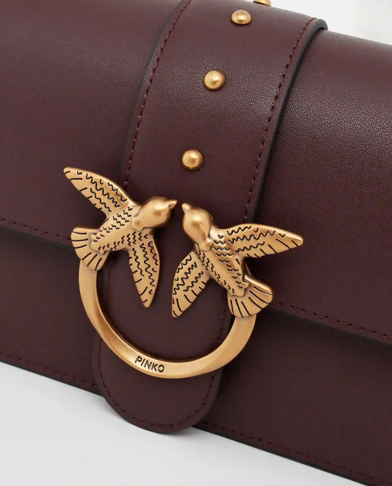 Bordowa torebka Love One Mini St. Cl - Image #4