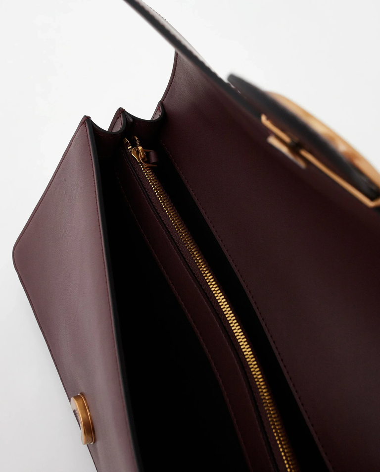 Bordowa torebka Love One Classic St. Cl - Image #5