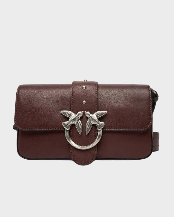 Bordowo-brązowa torebka Love One Slouchy Mini - Image #0