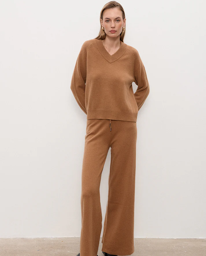 Brązowe spodnie Emma