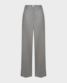 Jasnoszare wełniane spodnie Paul - Image #0