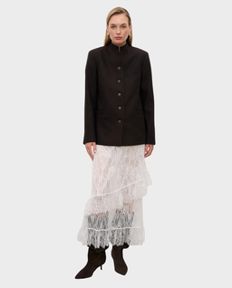 Biała spódnica z koronki Rome - Image #2