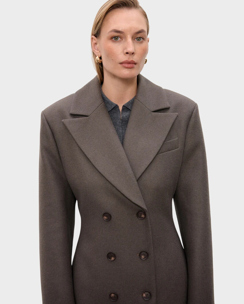 Ciemnoszary płaszcz Takuya - Image #2