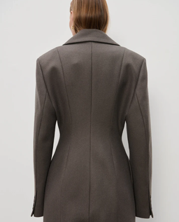 Ciemnoszary płaszcz Takuya - Image #4