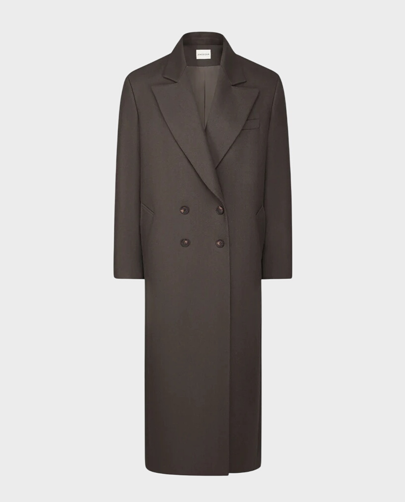 Ciemnoszary płaszcz Kenta - Image #0