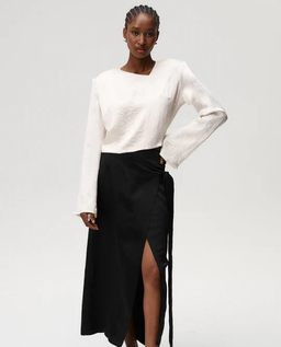 Kremowa bluzka Her World - Image #4